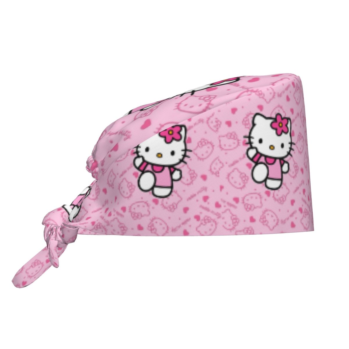 Kawaii Tech Accessories - قبعة عمل مخصصة للتنظيف بتصميم قطة