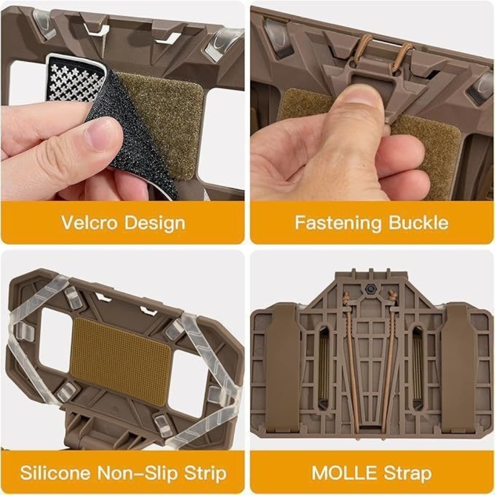 حامل هاتف تكتيكي قابل للطي مثب - مراجعة Mobile Tech Accessories وسعره