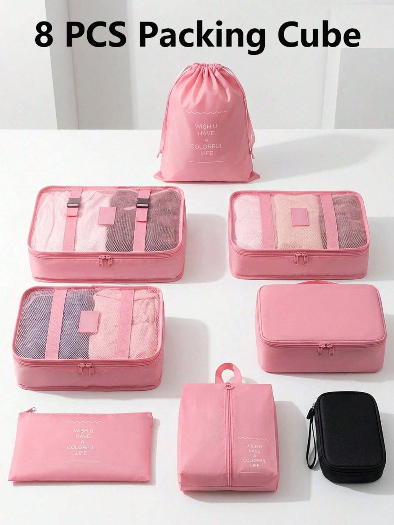 مجموعة مكعبات تنظيم الحقائب وح - مراجعة Tech Accessories Case وسعره