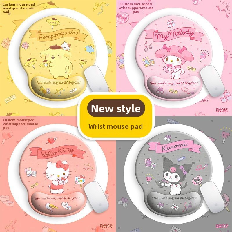 وسادة فأرة معصم بتصميم شخصيات  - مراجعة Kawaii Tech Accessories وسعره