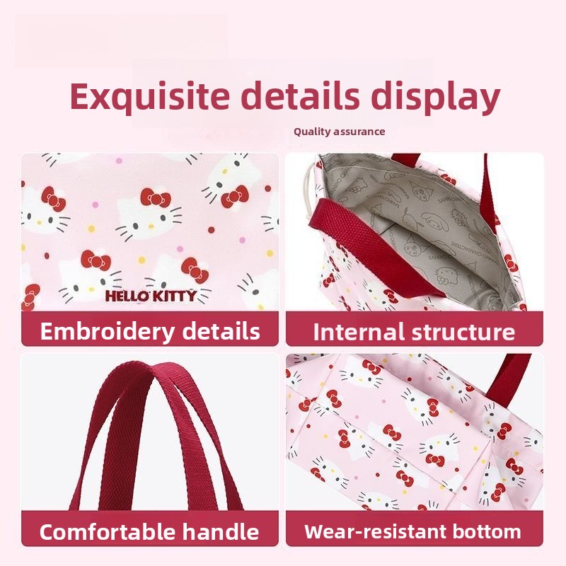 حقيبة غداء لطيفة بطبعة سينامور - مراجعة Kawaii Tech Accessories وسعره